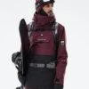 Doom Snowboard Jacket Men Burgundy/Black