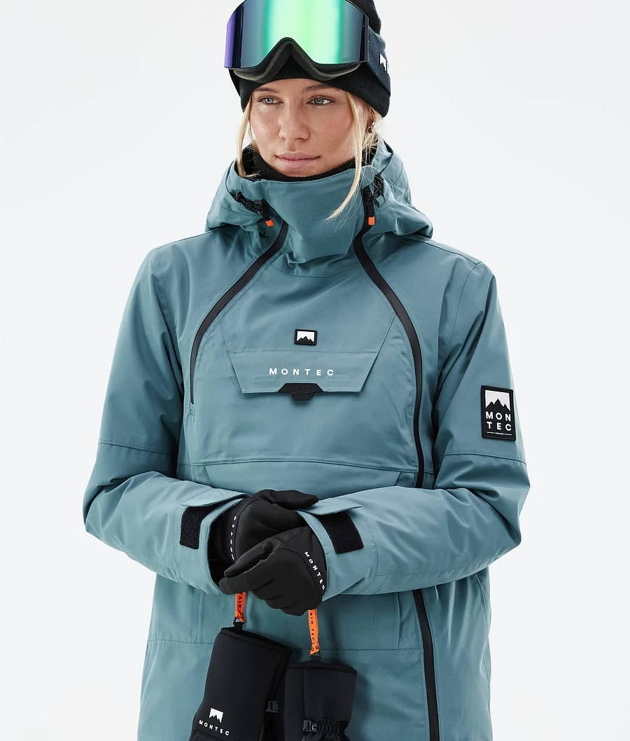 Doom W Ski Jacket Women Atlantic - Image 3