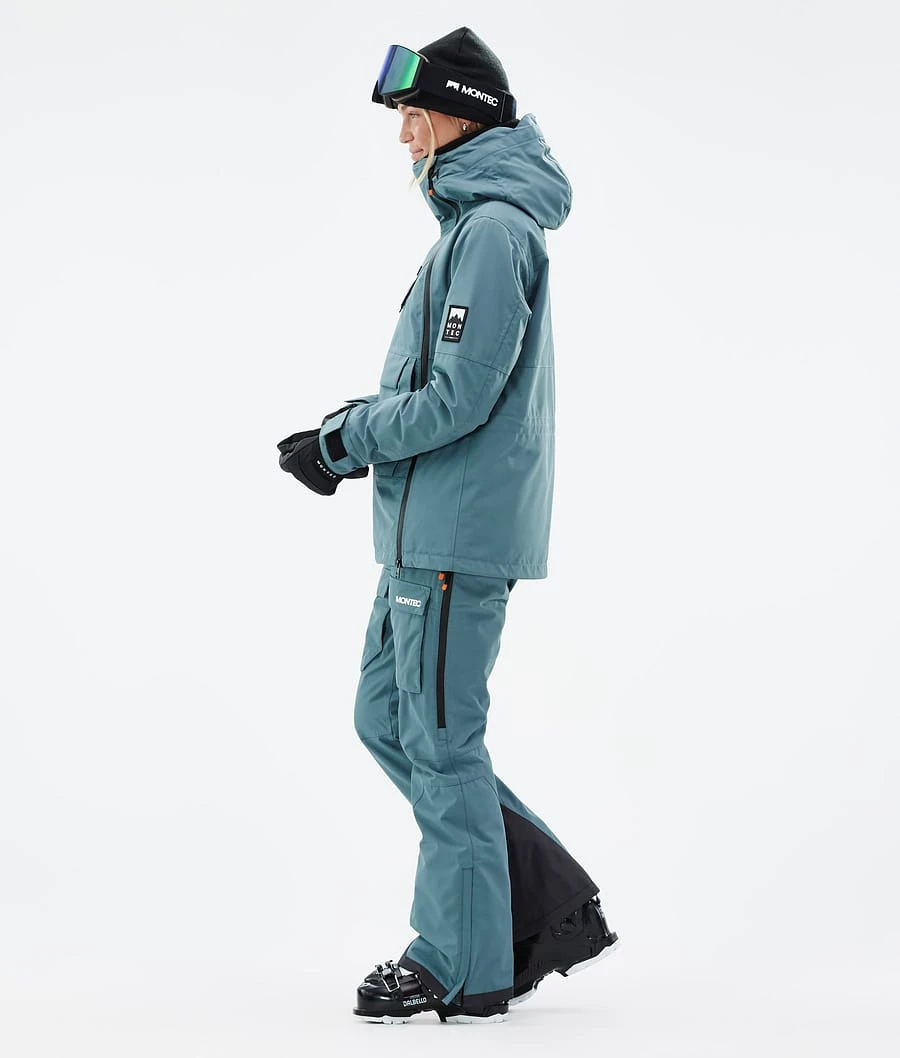 Doom W Ski Jacket Women Atlantic - Image 5