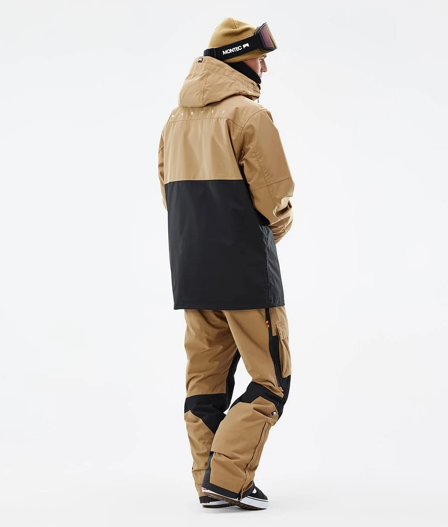 Doom Snowboard Jacket Men Gold/Black - Image 5