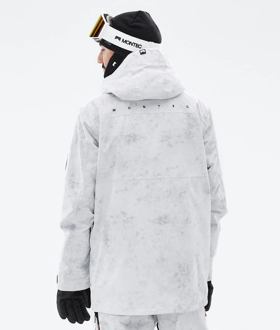 Doom Ski Jacket Men White Tiedye - Image 8