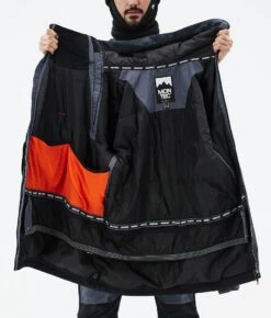 Doom Snowboard Jacket Men Metal Blue/Black