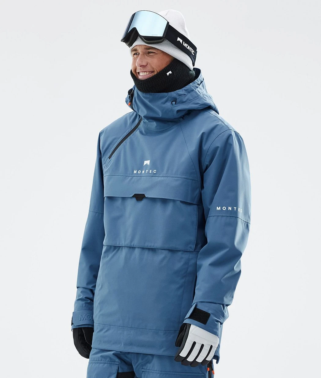 Dune Ski Jacket Men Blue Steel - Image 2