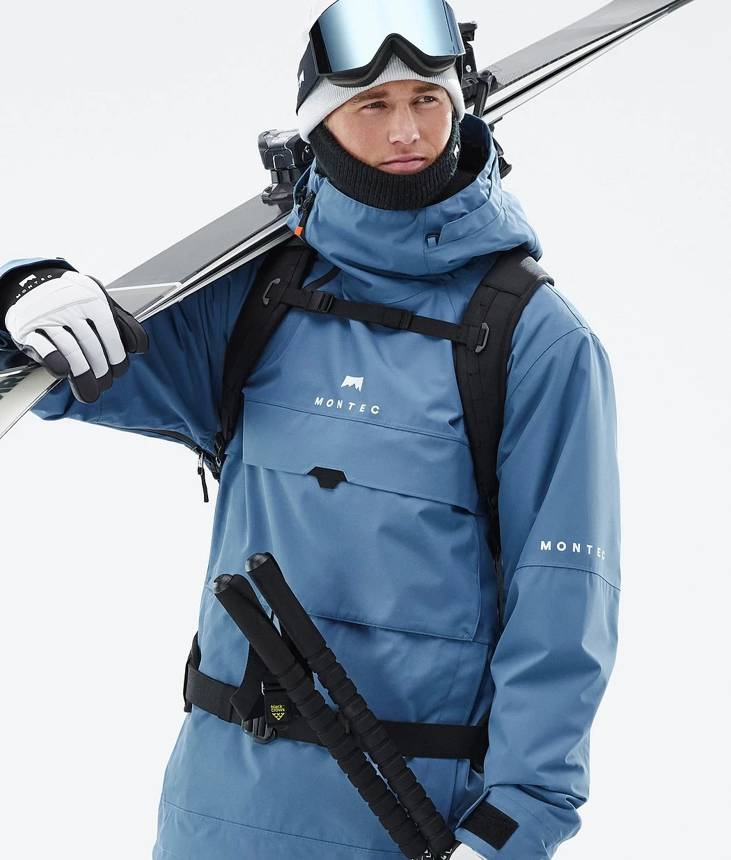 Dune Ski Jacket Men Blue Steel - Image 3