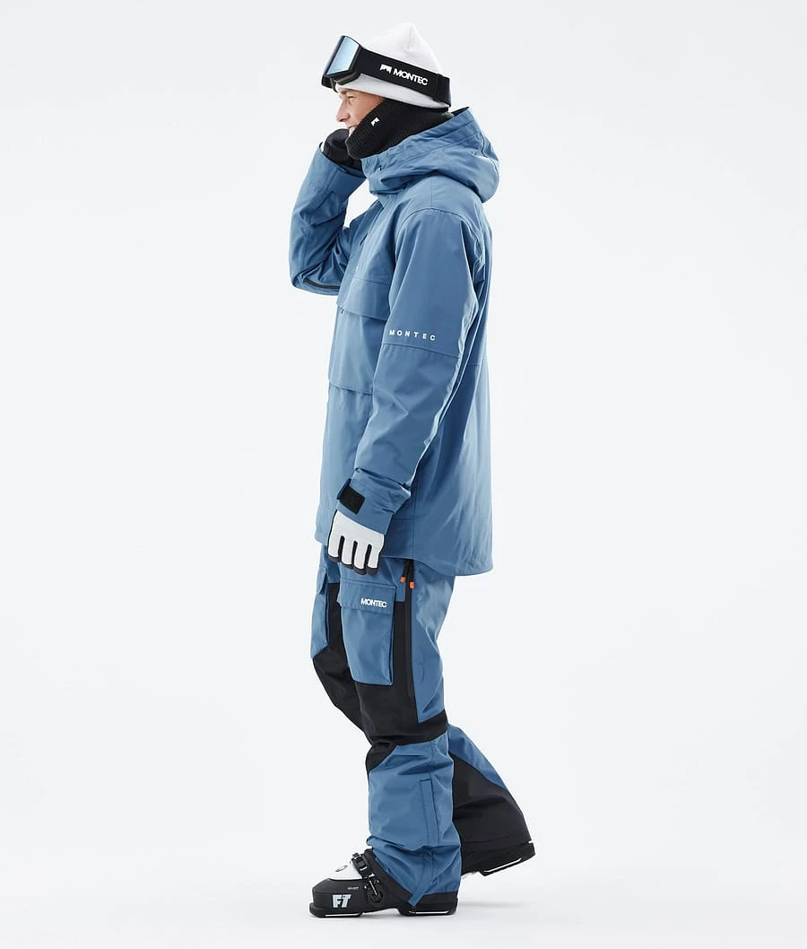 Dune Ski Jacket Men Blue Steel - Image 5