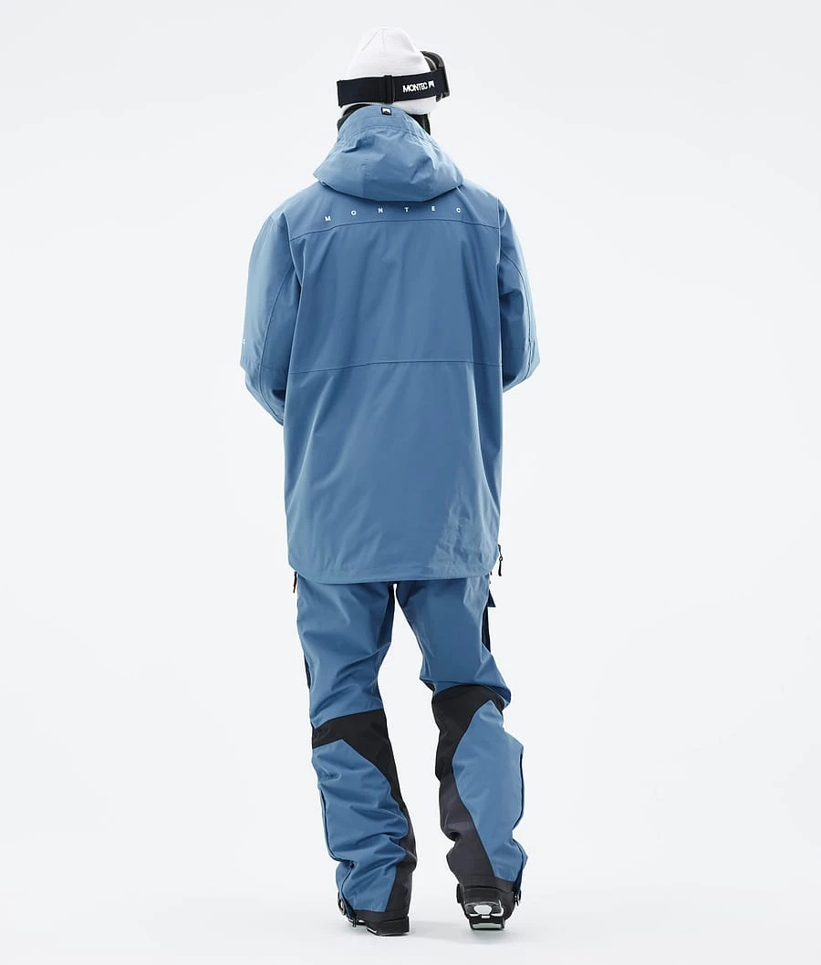 Dune Ski Jacket Men Blue Steel - Image 6