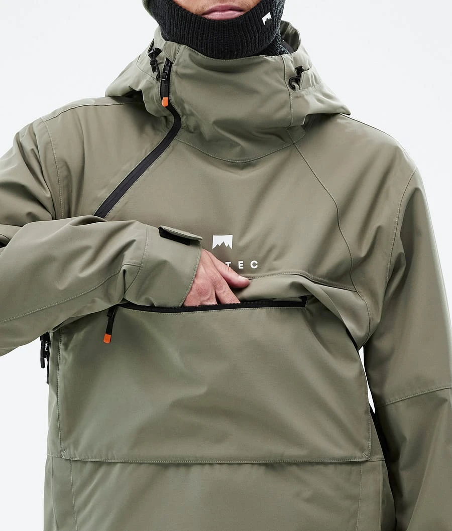 Dune Ski Jacket Men Greenish