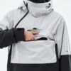 Dune Ski Jacket Men Light Grey/Black