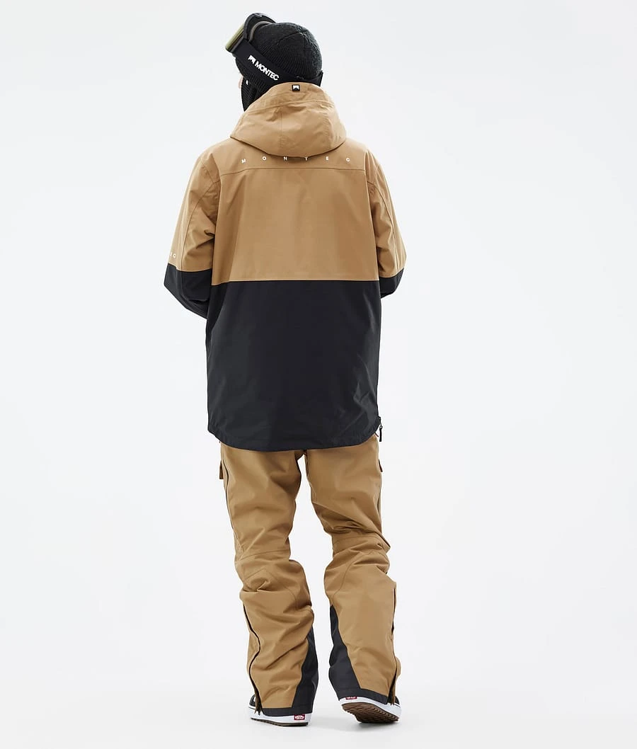 Dune Snowboard Jacket Men Gold/Black - Image 6