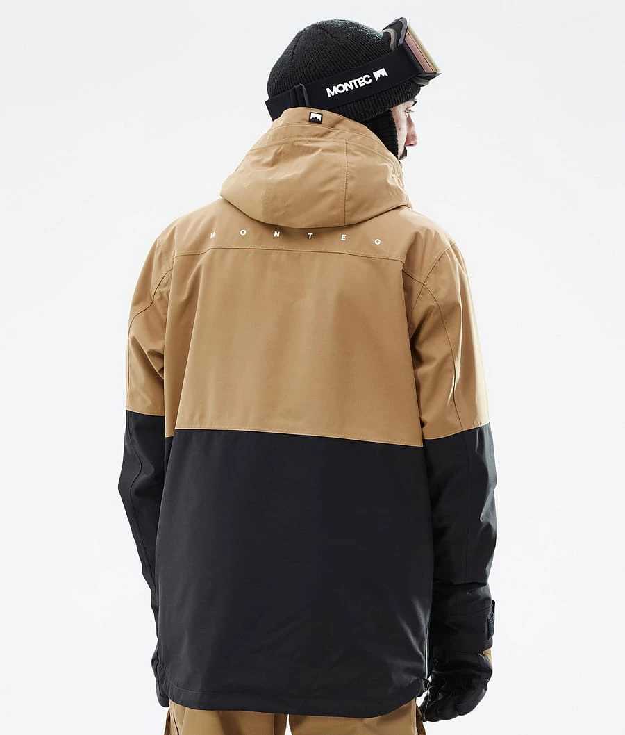 Dune Snowboard Jacket Men Gold/Black - Image 8