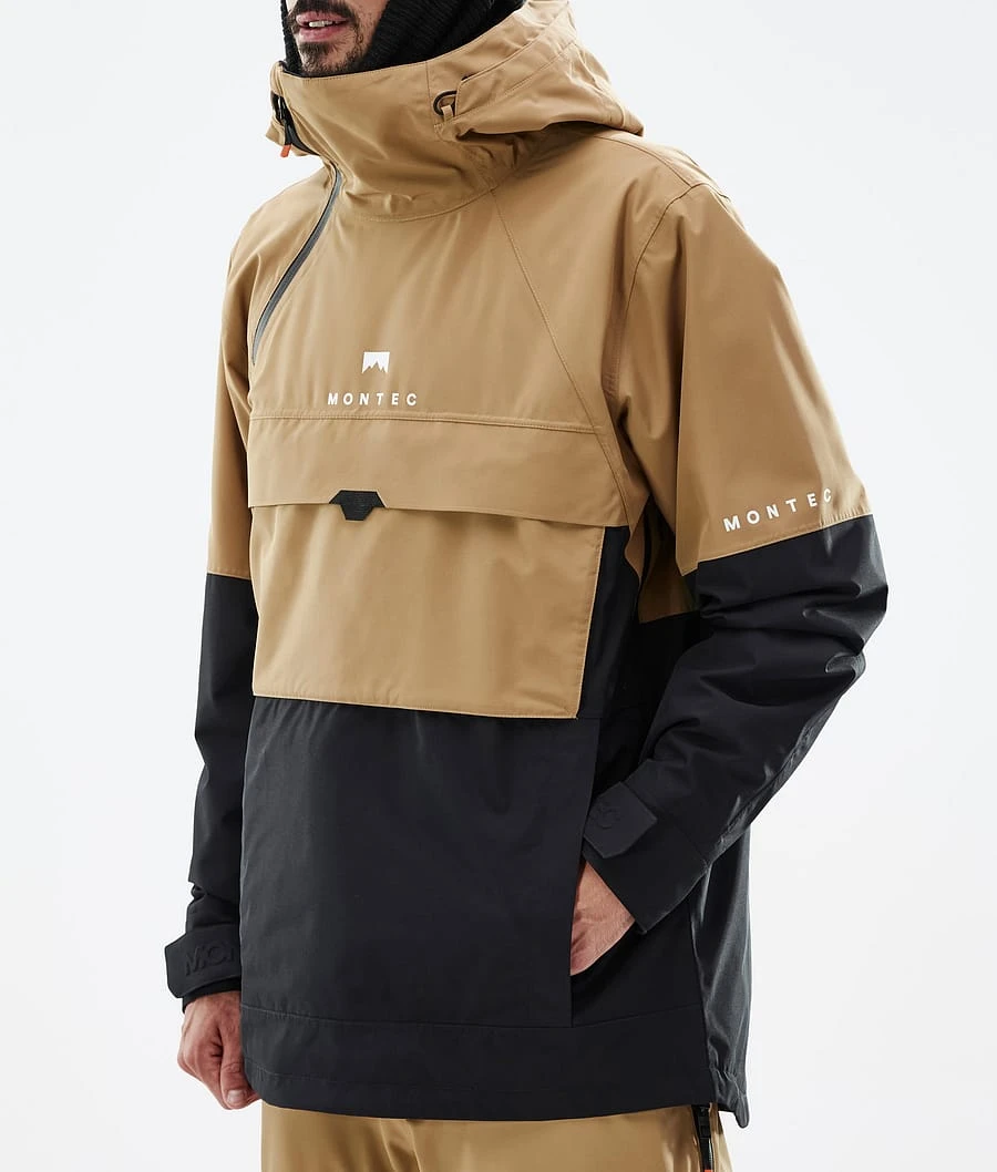 Dune Snowboard Jacket Men Gold/Black - Image 9