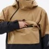 Dune Ski Jacket Men Gold/Black
