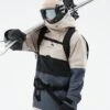 Dune Ski Jacket Men Sand/Black/Metal Blue