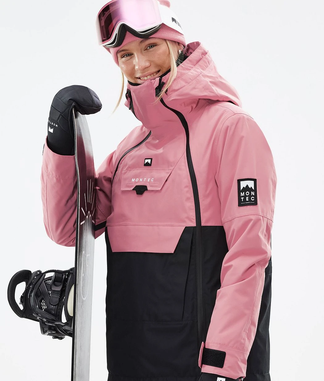 Doom W Snowboard Jacket Women Pink/Black - Image 2