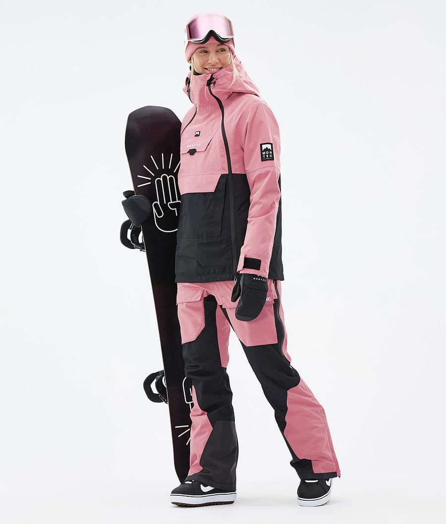 Doom W Snowboard Jacket Women Pink/Black - Image 3