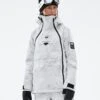 Doom W Snowboard Jacket Women White Tiedye