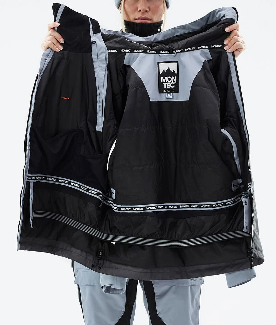 Doom W Snowboard Jacket Women Soft Blue/Black/Phantom