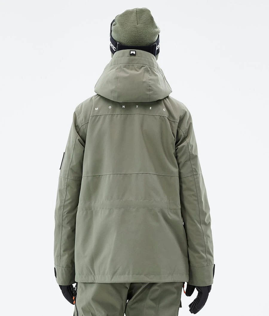 Doom W Snowboard Jacket Women Greenish - Image 8