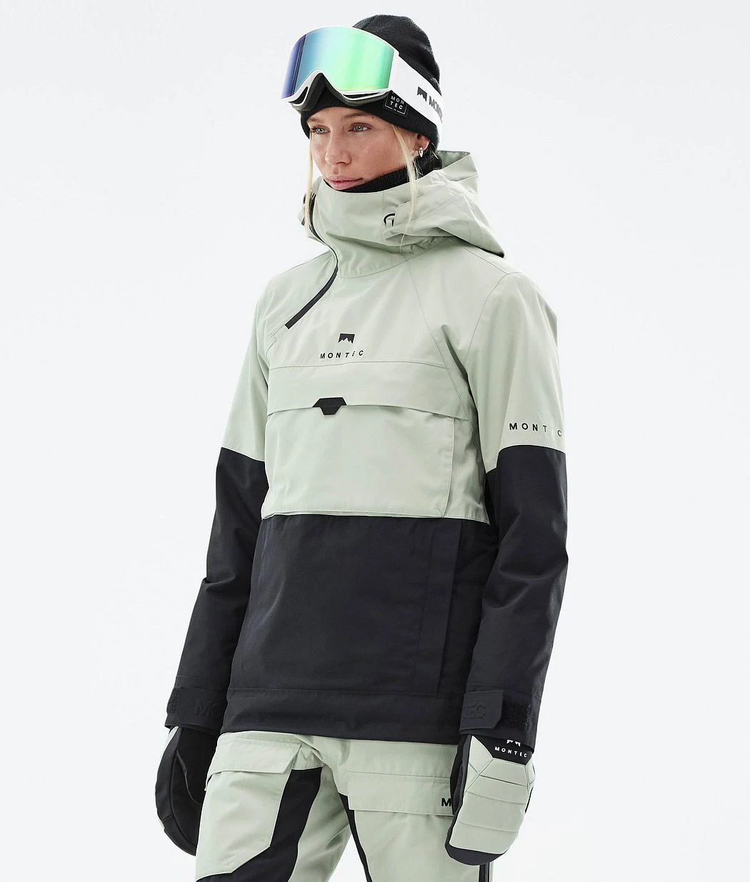 Dune W Ski Jacket Women Soft Green/Black - Image 2