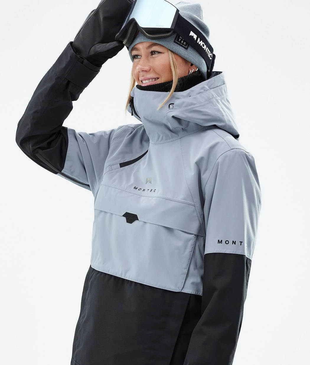 Dune W Ski Jacket Women Soft Blue/Black - Image 3