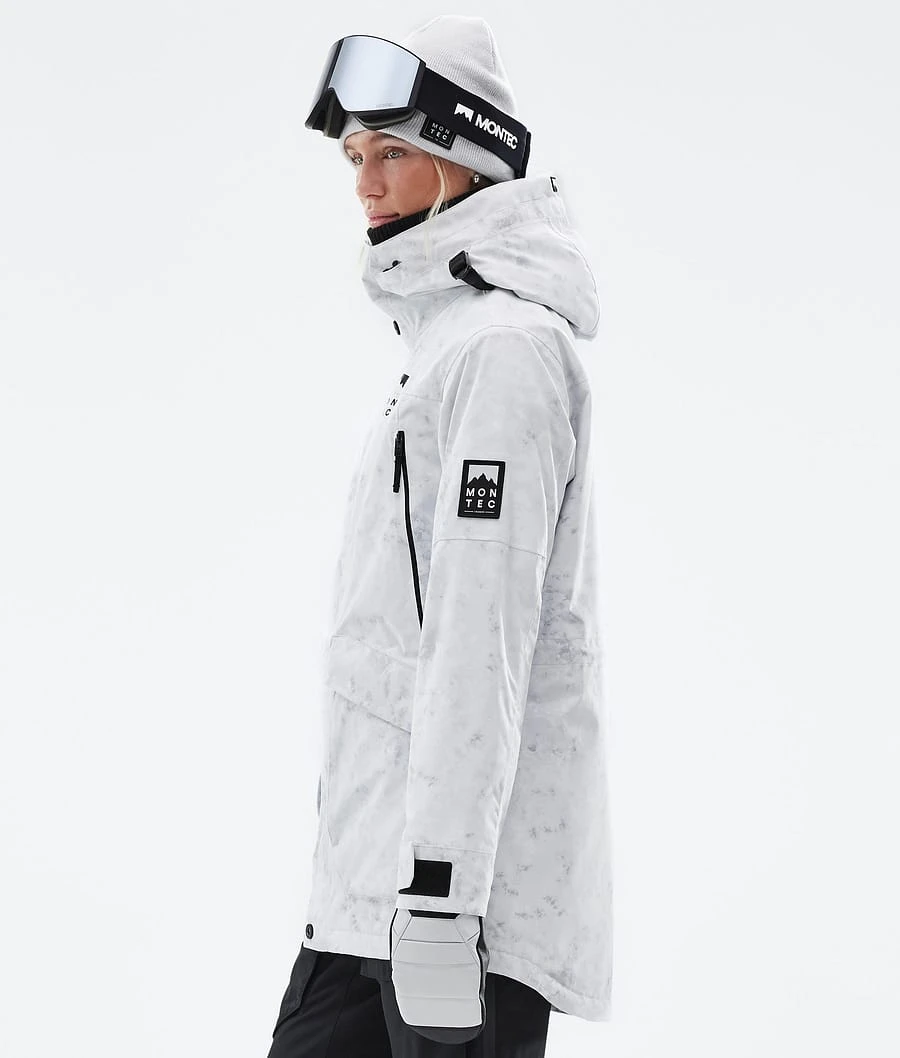 Virago W Snowboard Jacket Women White Tiedye - Image 7