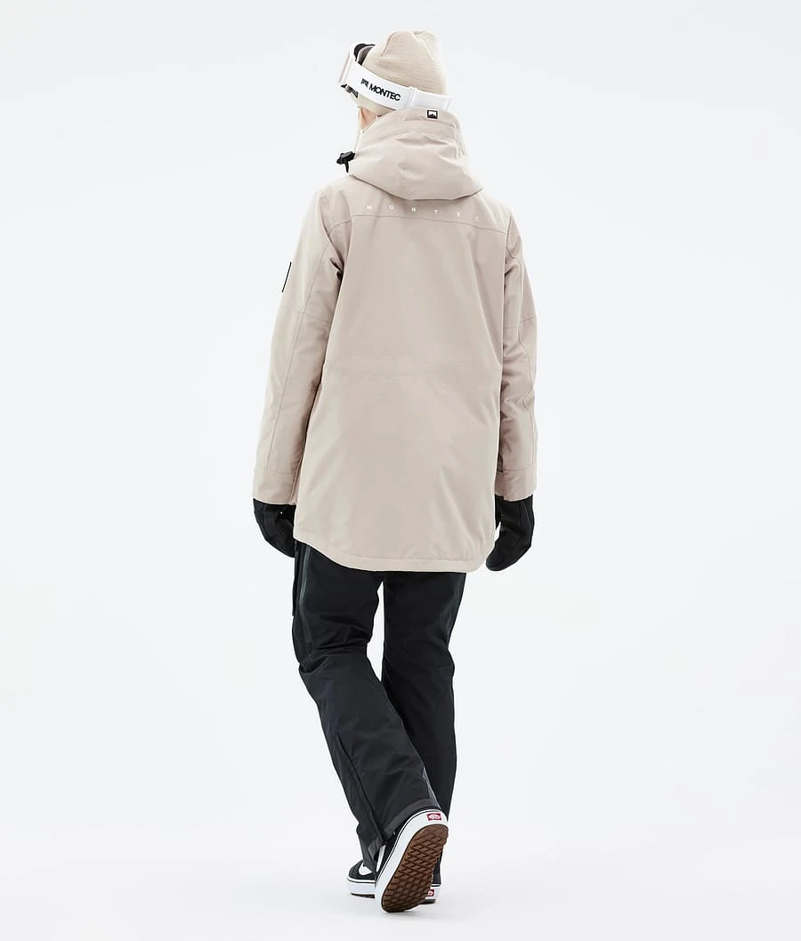 Virago W Snowboard Jacket Women Sand - Image 5