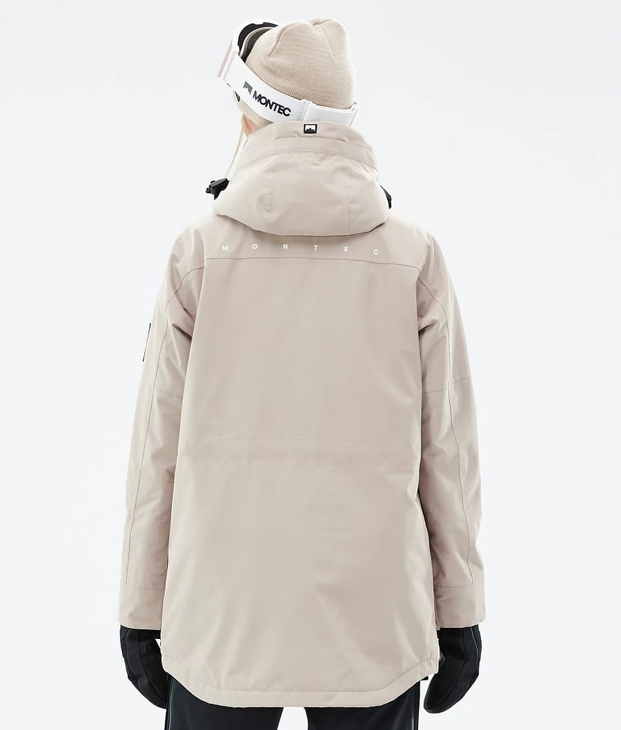 Virago W Snowboard Jacket Women Sand - Image 7