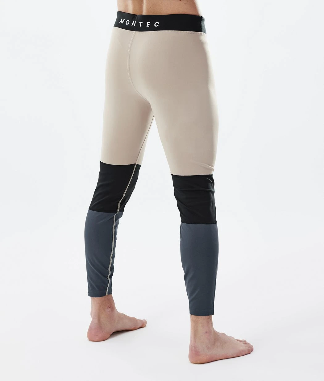 Alpha Base Layer Pant Men Sand/Black/Metal Blue - Image 3