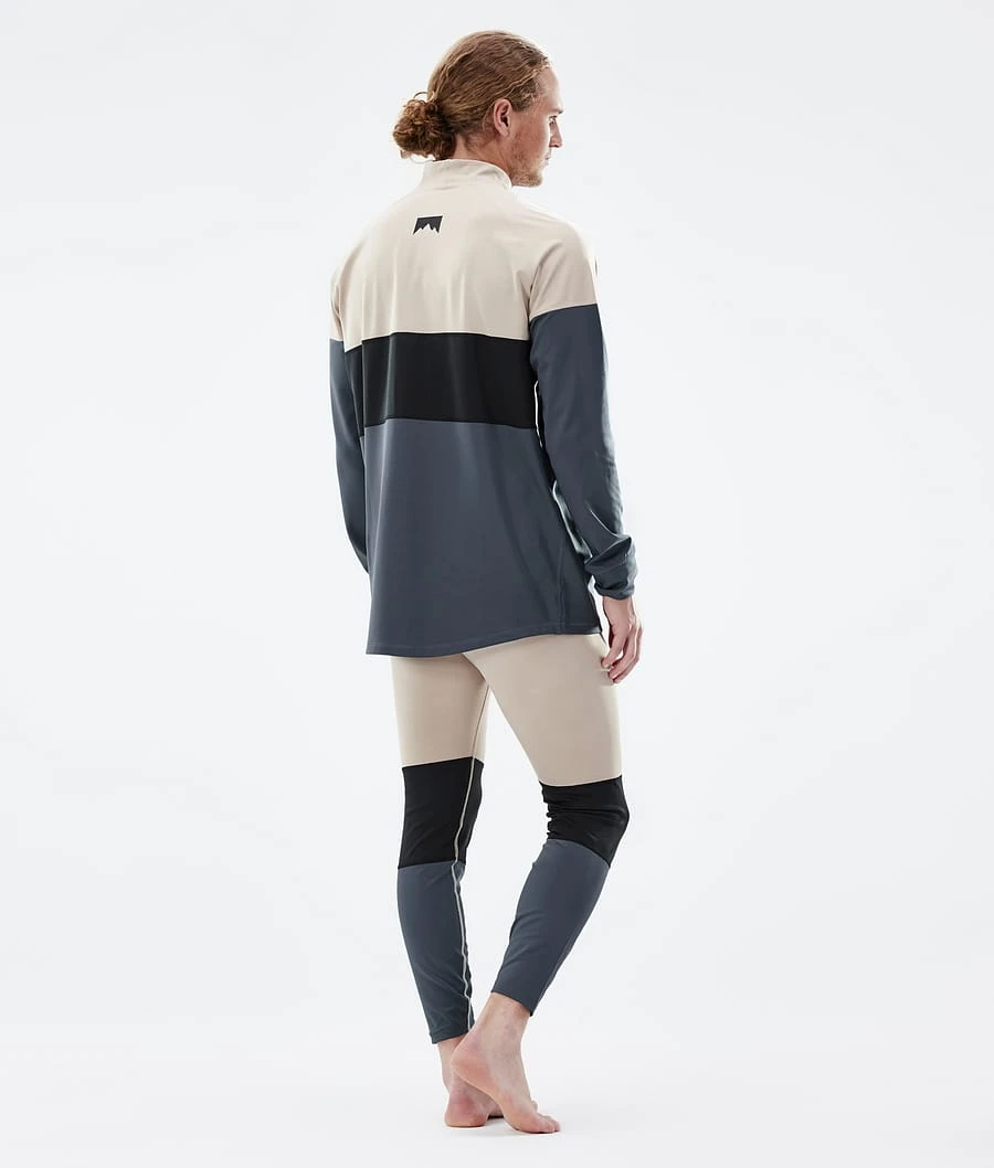 Alpha Base Layer Pant Men Sand/Black/Metal Blue - Image 5