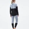 Alpha W Base Layer Top Women Soft Blue/Black
