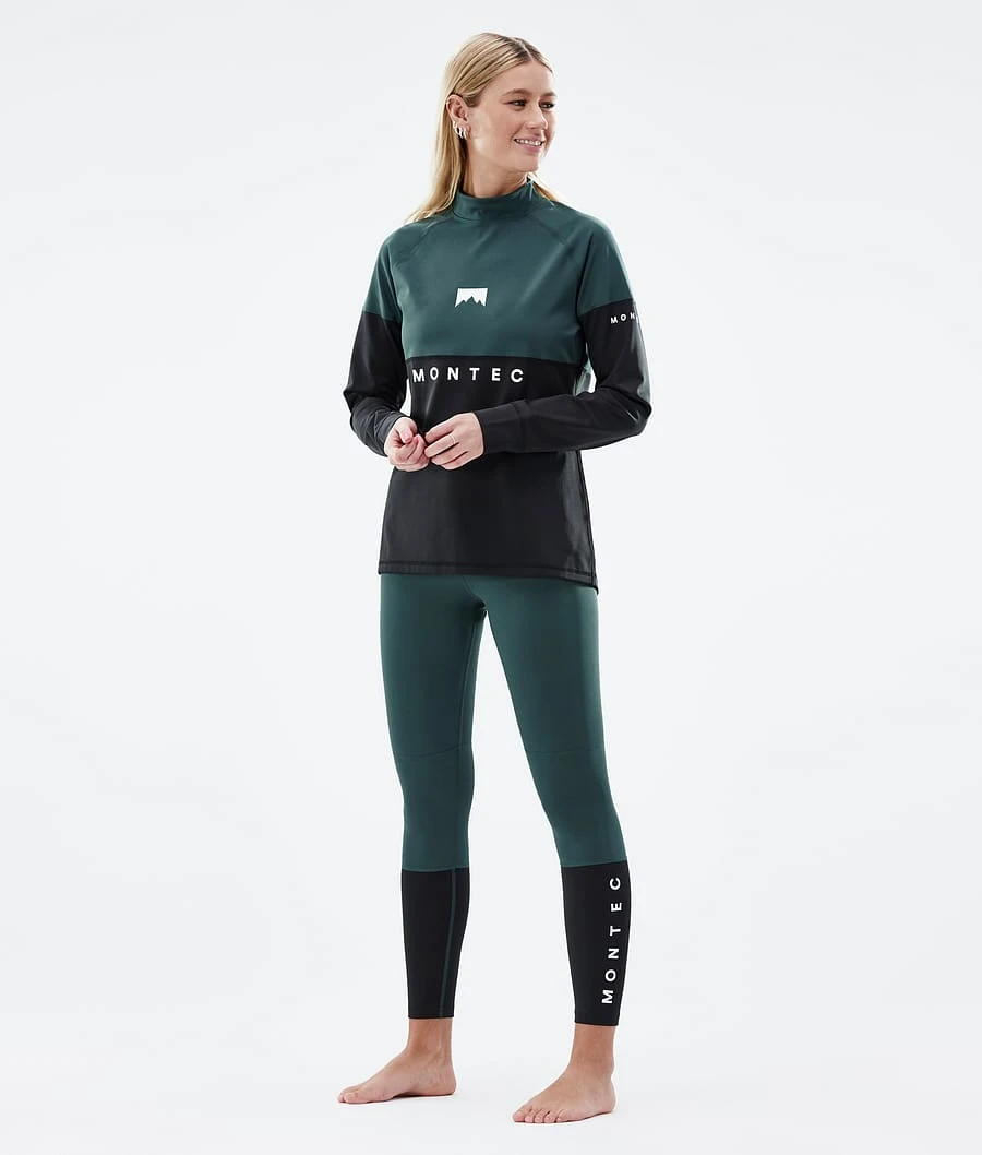 Alpha W Base Layer Pant Women Dark Atlantic/Black - Image 4