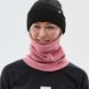 Classic Knitted Facemask Pink