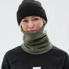 Classic Knitted Facemask Greenish