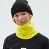 Classic Knitted Facemask Bright Yellow