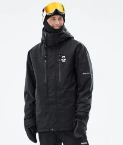 Fawk Ski Jacket Men Black
