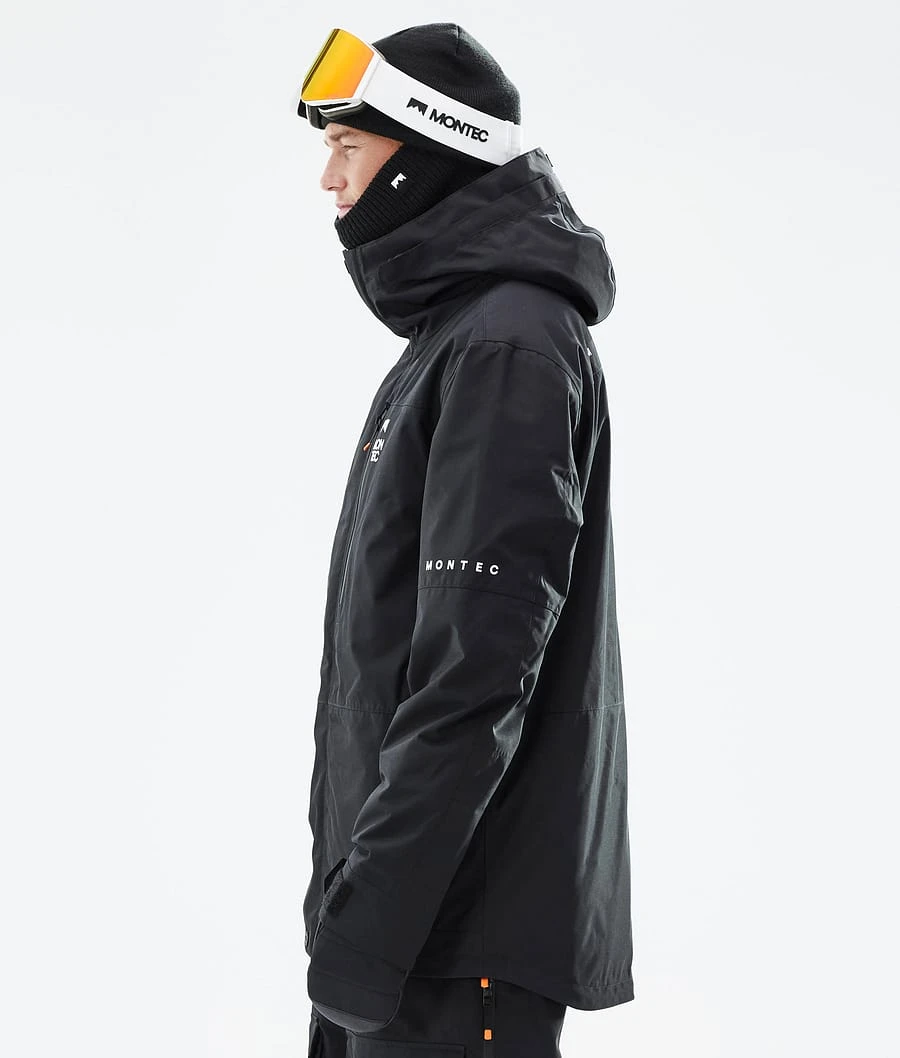 Fawk Snowboard Jacket Men Black - Image 6