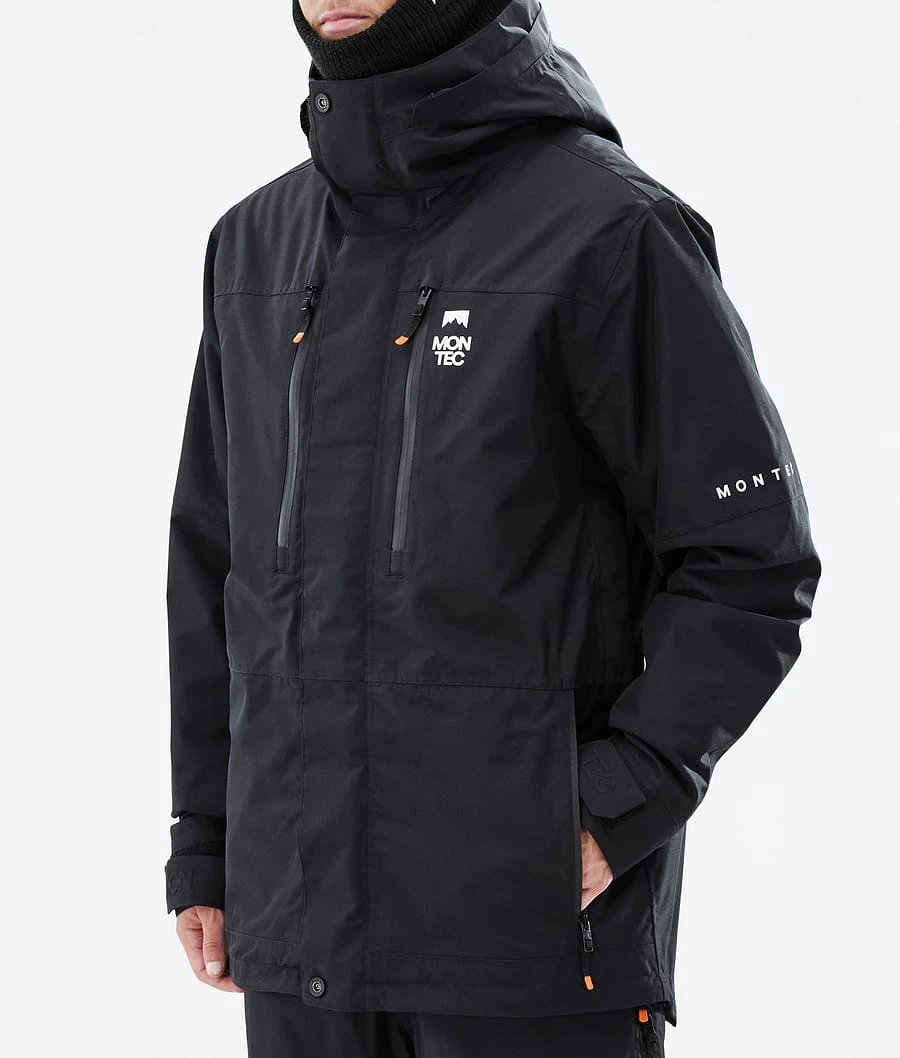 Fawk Snowboard Jacket Men Black - Image 8