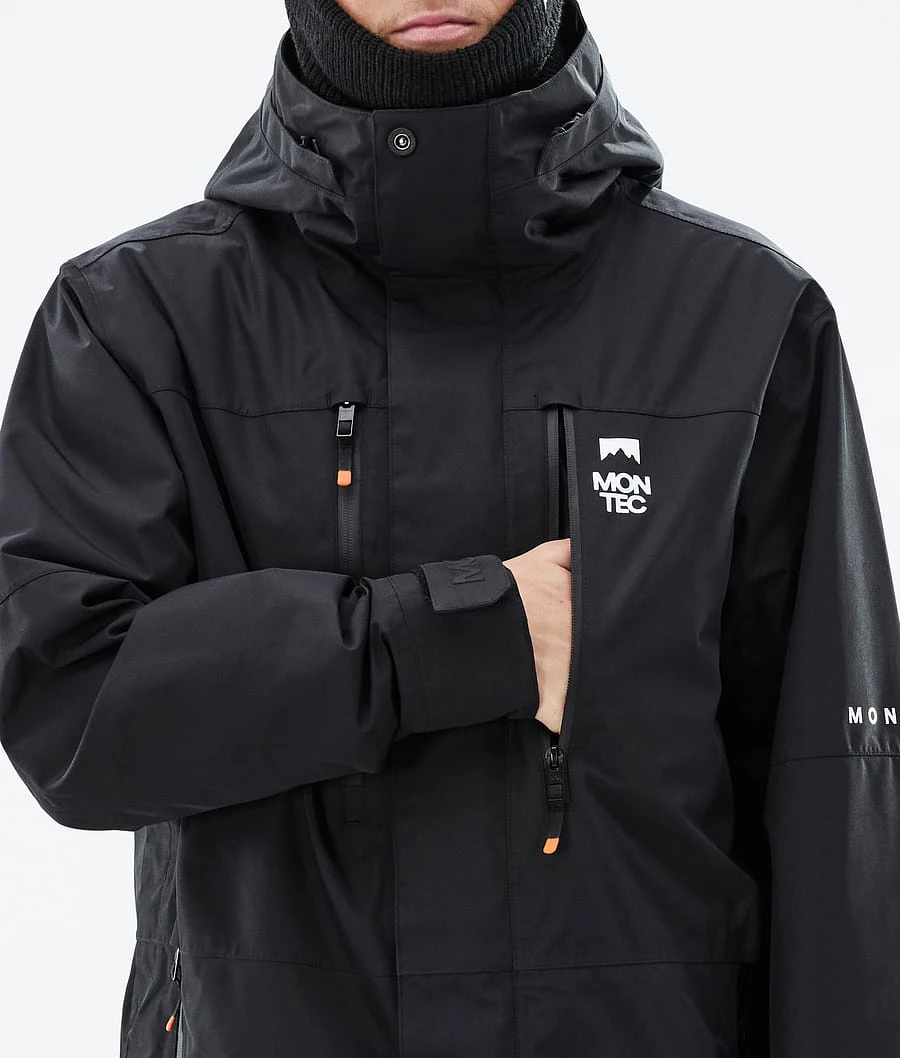 Fawk Snowboard Jacket Men Black - Image 9