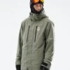 Fawk Ski Jacket Men Greenish