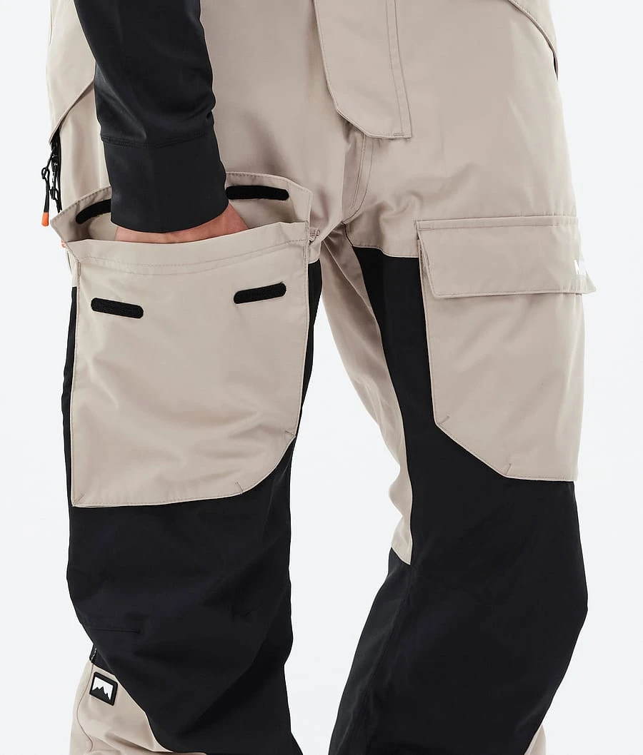 Fawk Snowboard Pants Men Sand/Black
