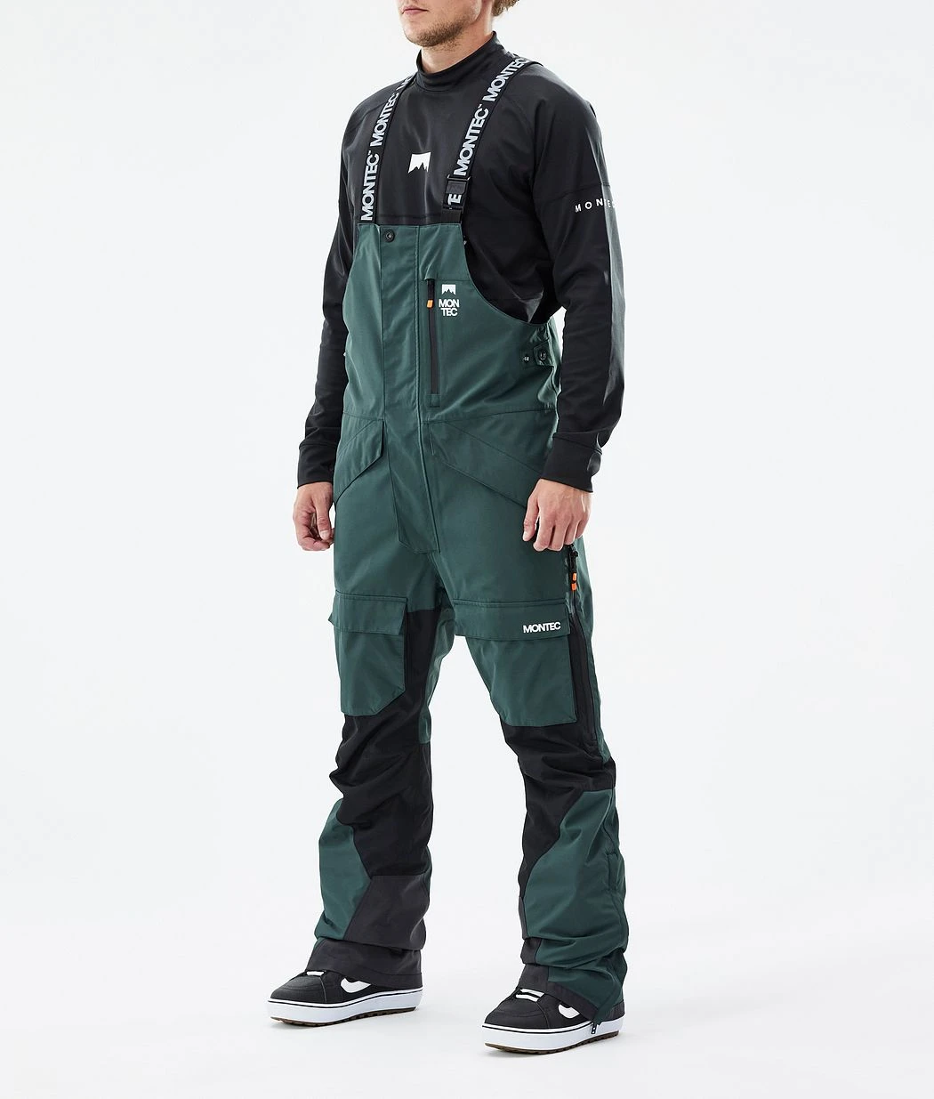 Fawk Snowboard Pants Men Dark Atlantic/Black - Image 2