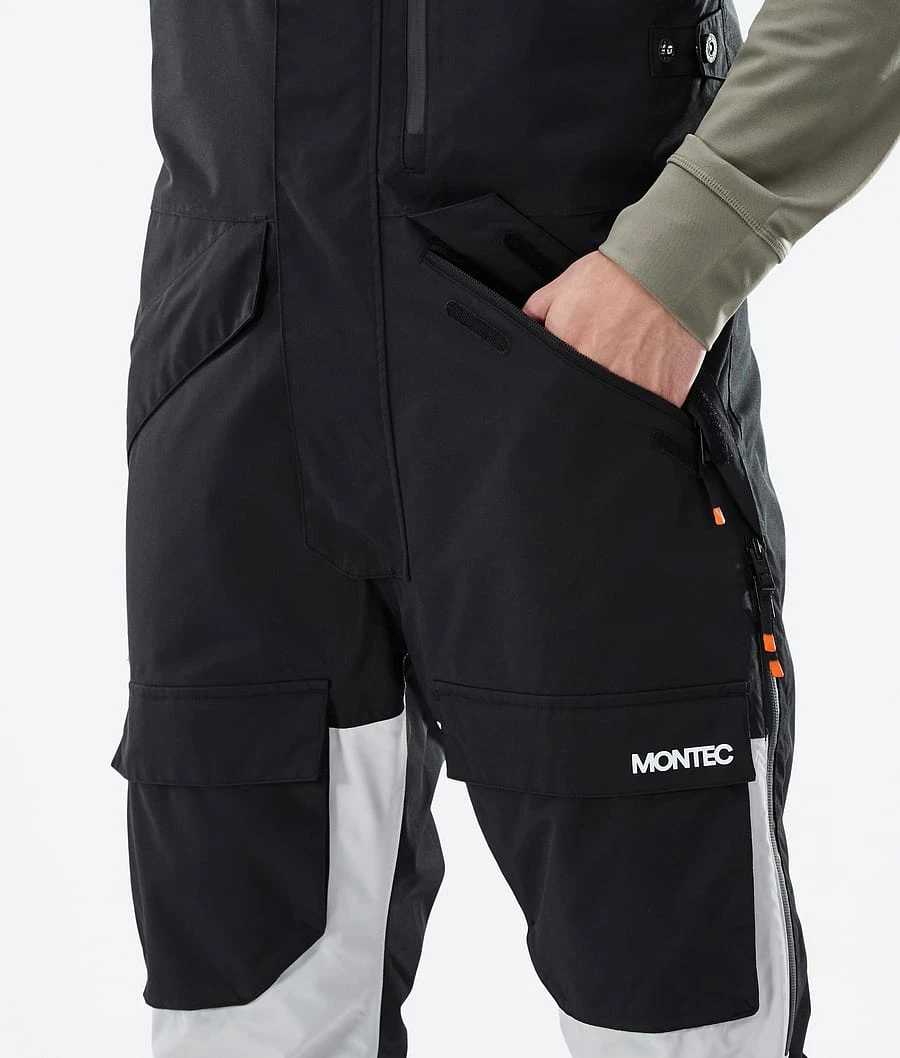 Fawk Snowboard Pants Men Black/Light Grey - Image 5