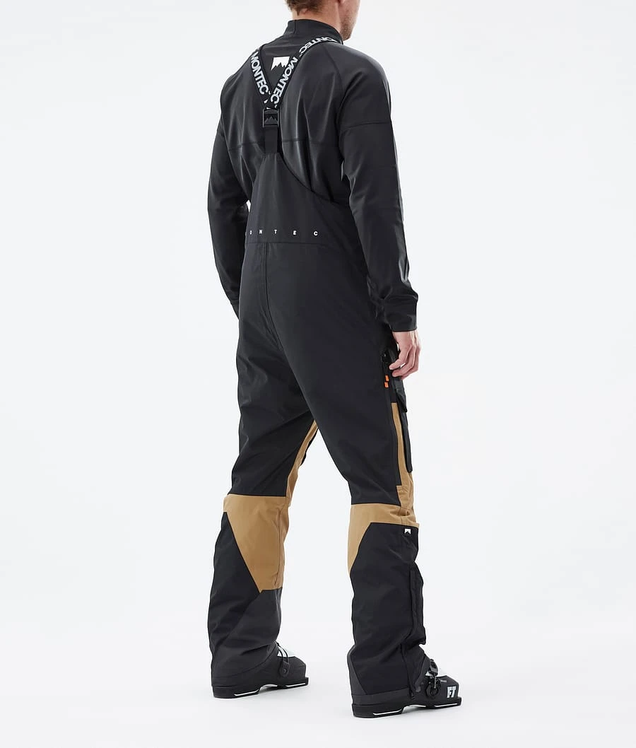 Fawk Ski Pants Men Black/Gold - Image 4