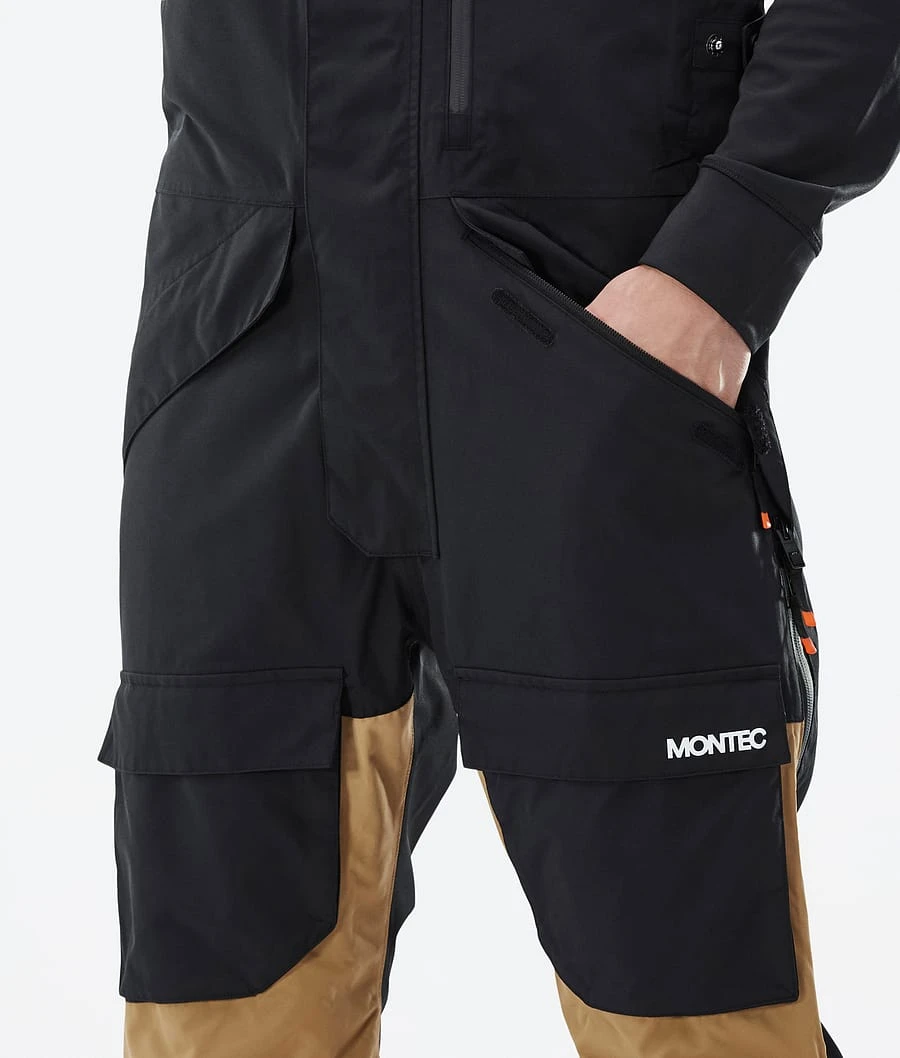 Fawk Ski Pants Men Black/Gold - Image 5