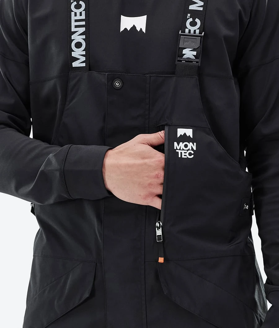 Fawk Ski Pants Men Black/Gold - Image 6