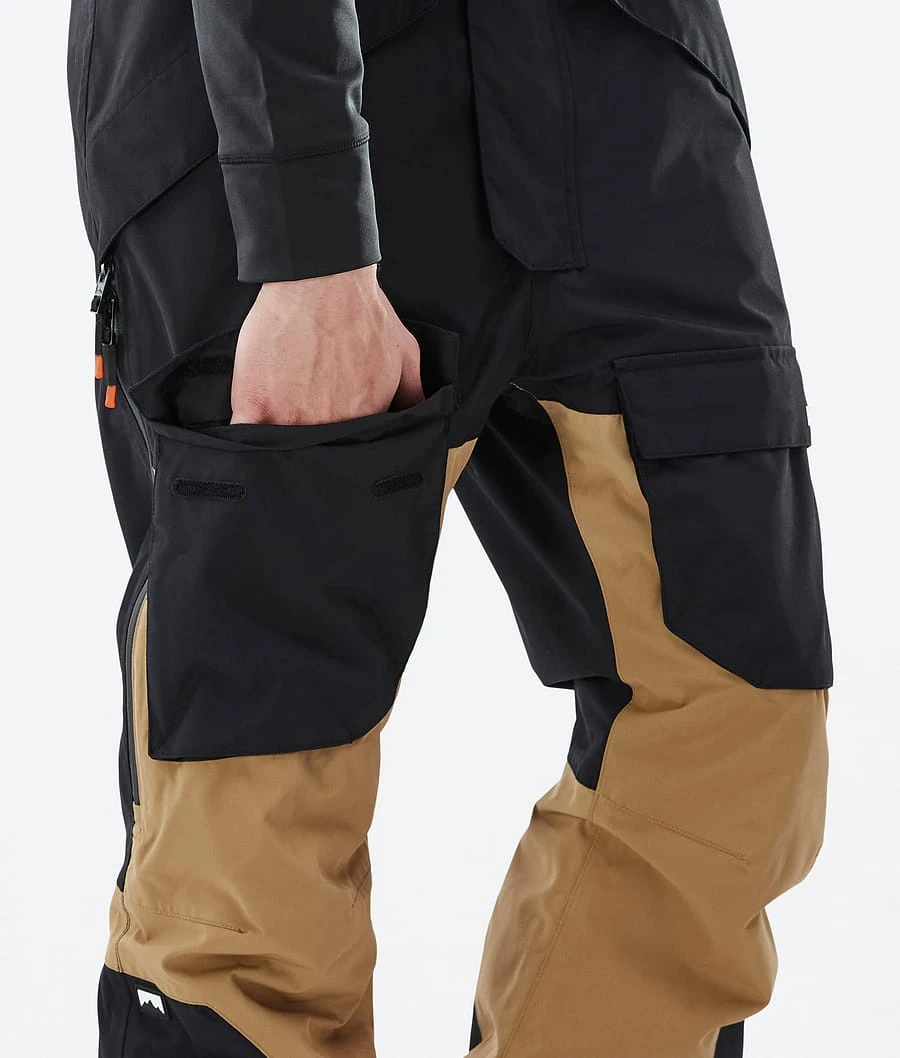 Fawk Ski Pants Men Black/Gold