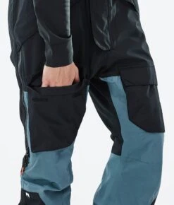 Fawk Snowboard Pants Men Black/Atlantic