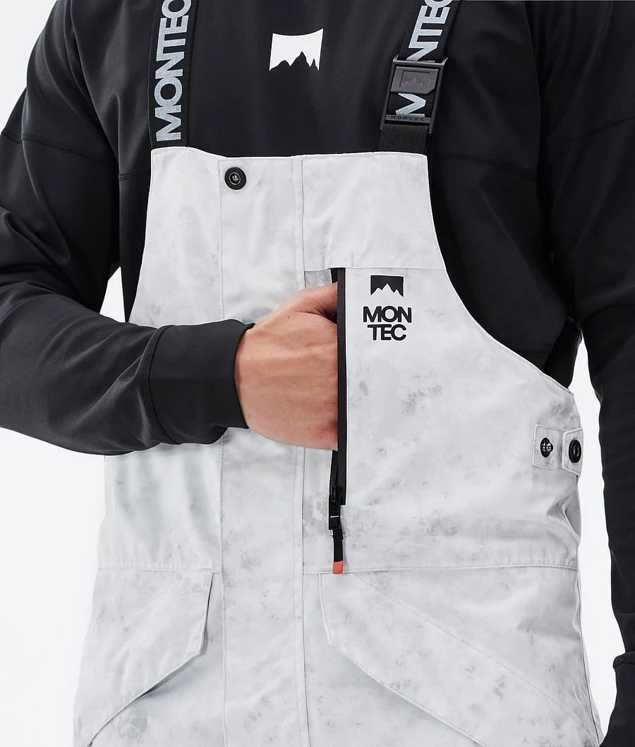 Fawk Ski Pants Men White Tiedye - Image 6