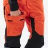 Fawk Ski Pants Men Orange/Black/Metal Blue