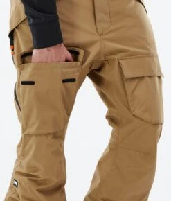 Kirin Snowboard Pants Men Gold
